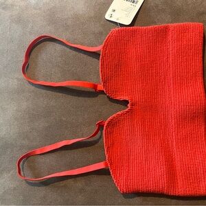 FP Movement by Free People Red Textured Bandeau